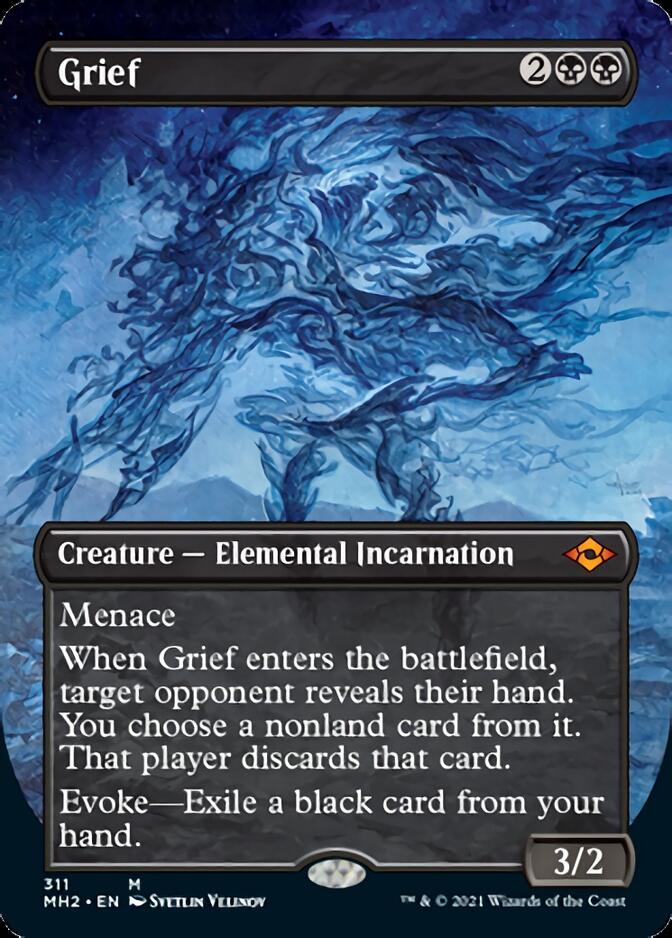 Grief (Borderless Alternate Art) [Modern Horizons 2] | Game Master's Emporium (The New GME)