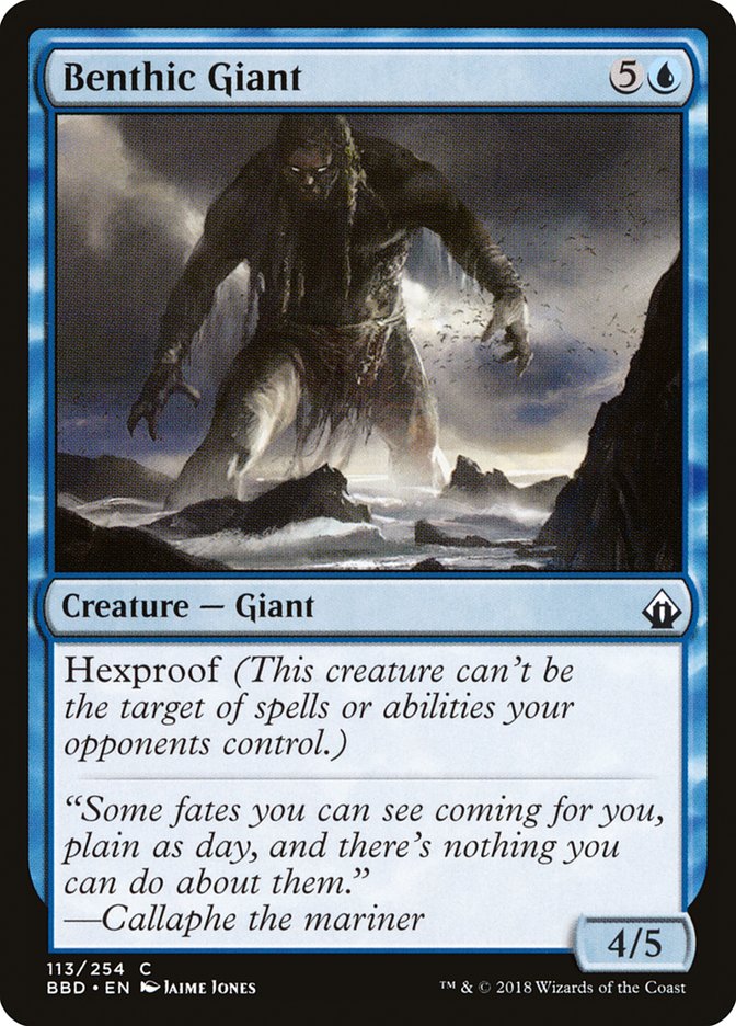 Benthic Giant [Battlebond] | Game Master's Emporium (The New GME)