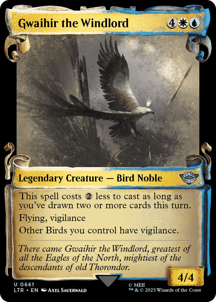Gwaihir the Windlord [The Lord of the Rings: Tales of Middle-Earth Showcase Scrolls] | Game Master's Emporium (The New GME)
