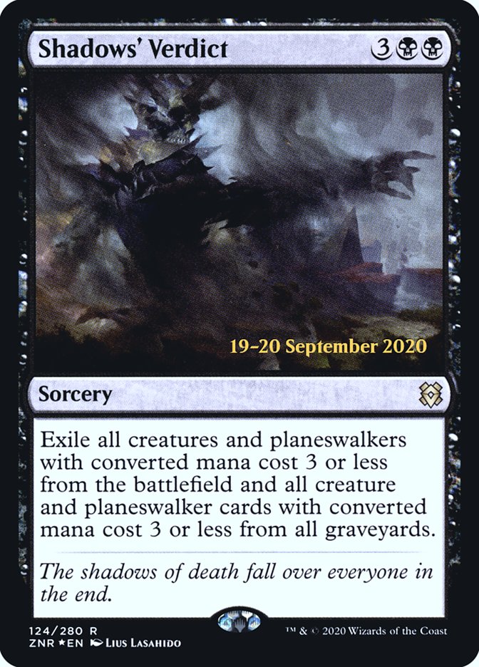 Shadows' Verdict [Zendikar Rising Prerelease Promos] | Game Master's Emporium (The New GME)