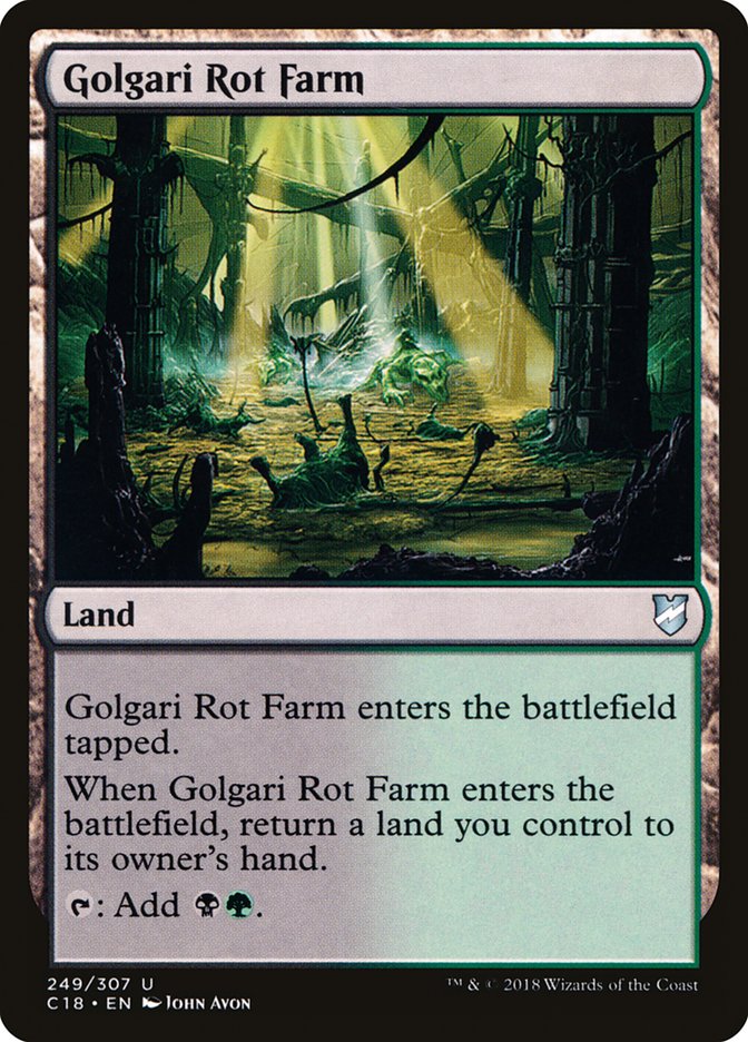Golgari Rot Farm [Commander 2018] | Game Master's Emporium (The New GME)