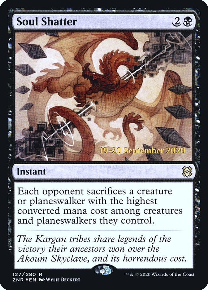 Soul Shatter [Zendikar Rising Prerelease Promos] | Game Master's Emporium (The New GME)
