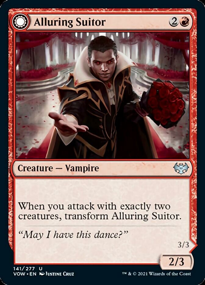 Alluring Suitor // Deadly Dancer [Innistrad: Crimson Vow] | Game Master's Emporium (The New GME)