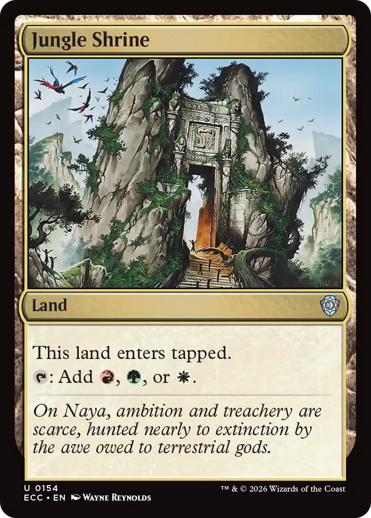 Jungle Shrine [Lorwyn Eclipsed Commander] | Game Master's Emporium (The New GME)