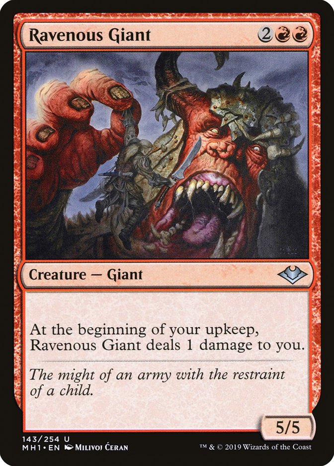 Ravenous Giant [Modern Horizons] | Game Master's Emporium (The New GME)