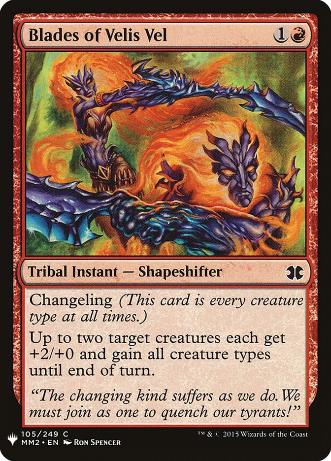 Blades of Velis Vel [Mystery Booster] | Game Master's Emporium (The New GME)