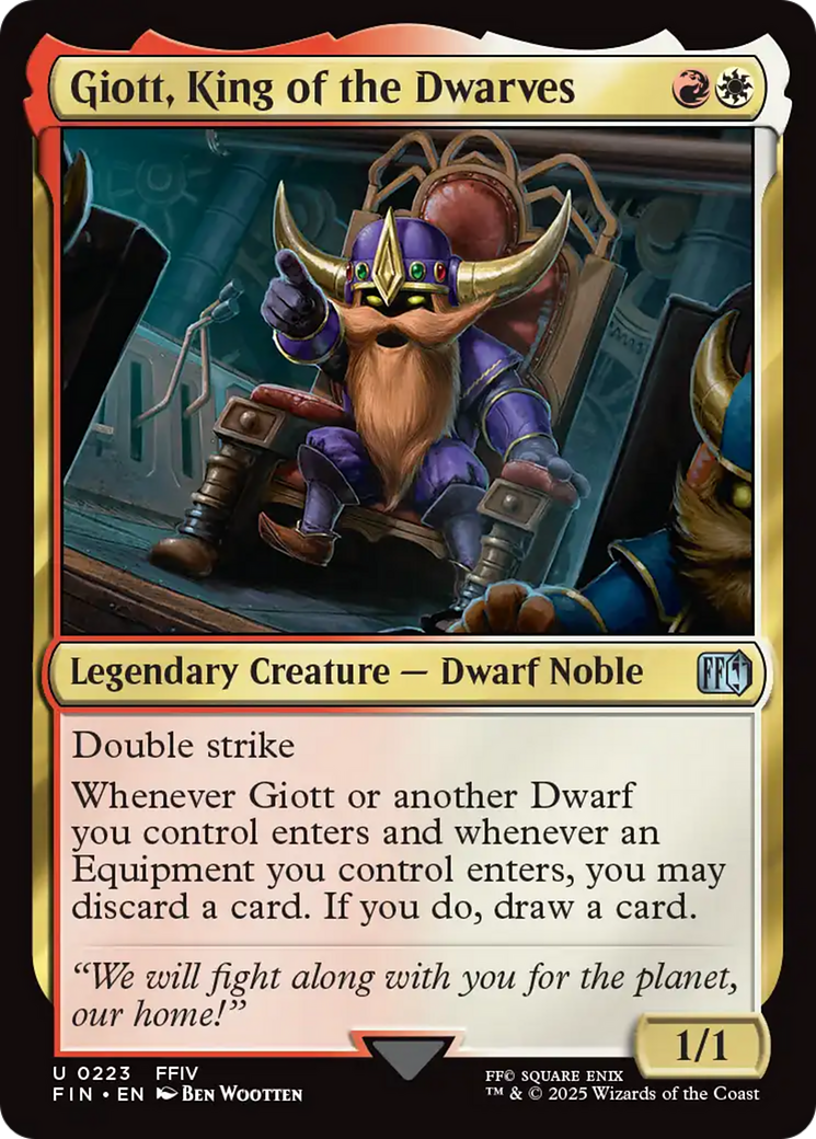 Giott, King of the Dwarves [FINAL FANTASY] | Game Master's Emporium (The New GME)