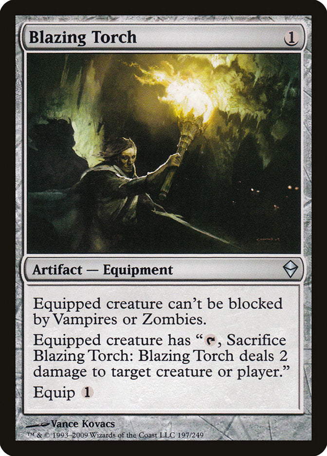 Blazing Torch [Zendikar] | Game Master's Emporium (The New GME)
