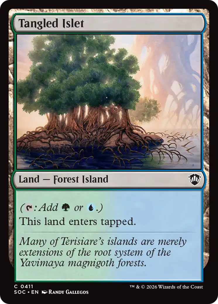 Tangled Islet [Secrets of Strixhaven Commander] | Game Master's Emporium (The New GME)