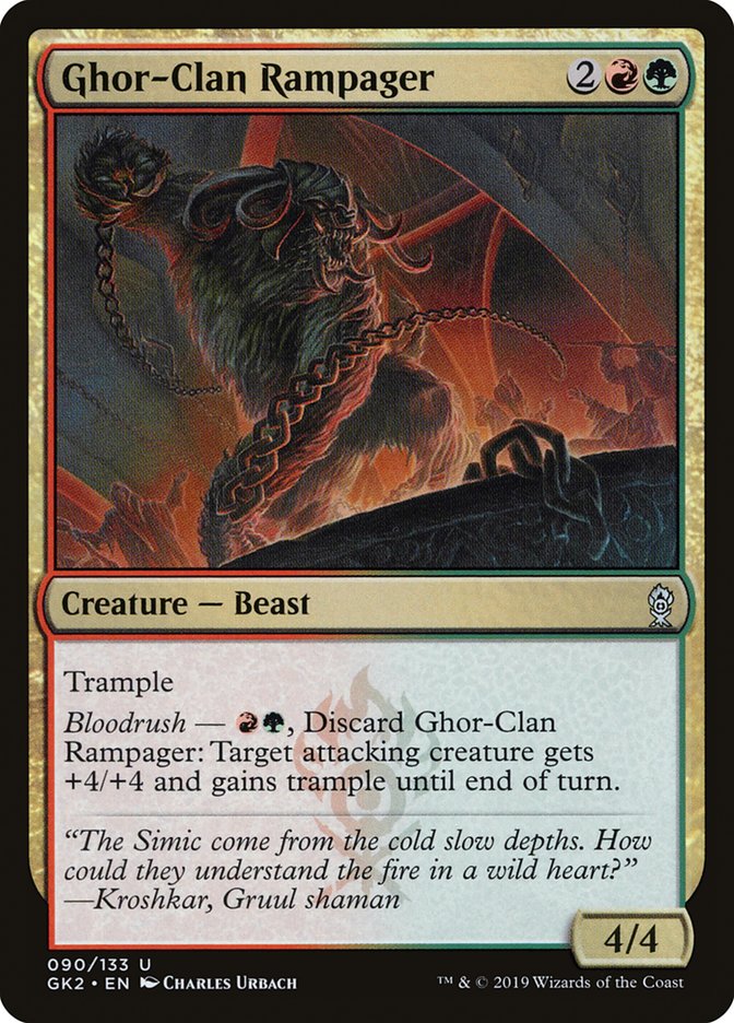 Ghor-Clan Rampager [Ravnica Allegiance Guild Kit] | Game Master's Emporium (The New GME)