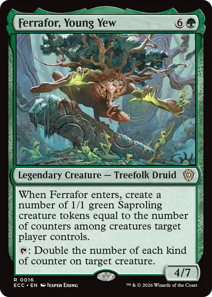 Ferrafor, Young Yew [Lorwyn Eclipsed Commander] | Game Master's Emporium (The New GME)