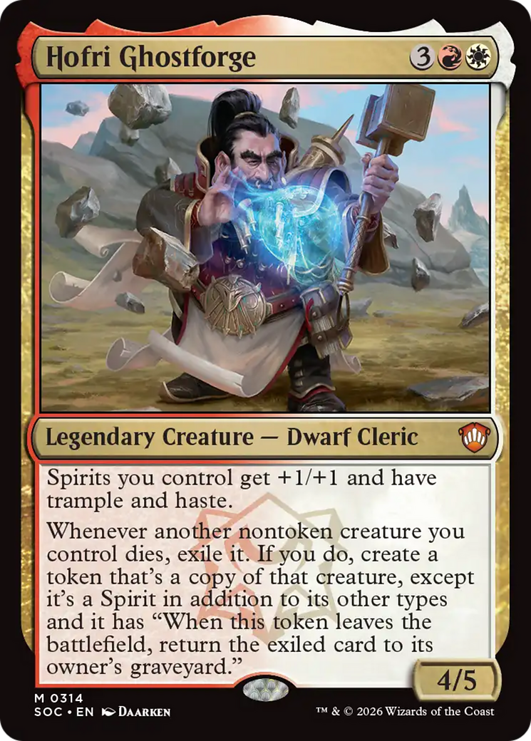 Hofri Ghostforge [Secrets of Strixhaven Commander] | Game Master's Emporium (The New GME)