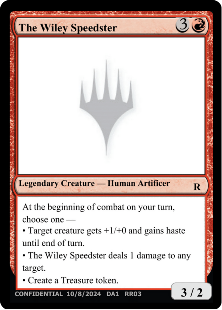 The Wiley Speedster [Unknown Event] | Game Master's Emporium (The New GME)