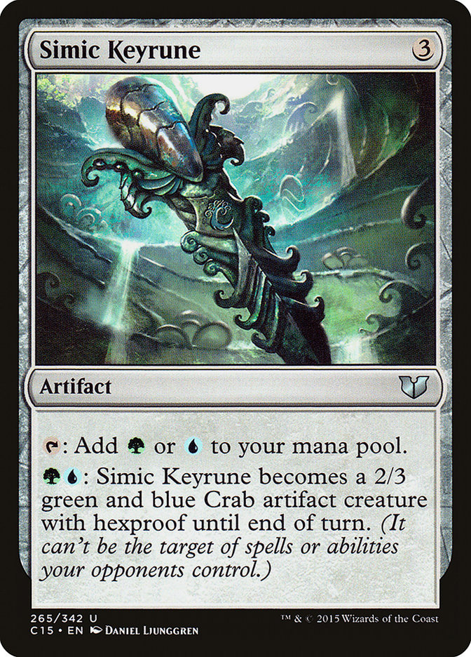 Simic Keyrune [Commander 2015] | Game Master's Emporium (The New GME)