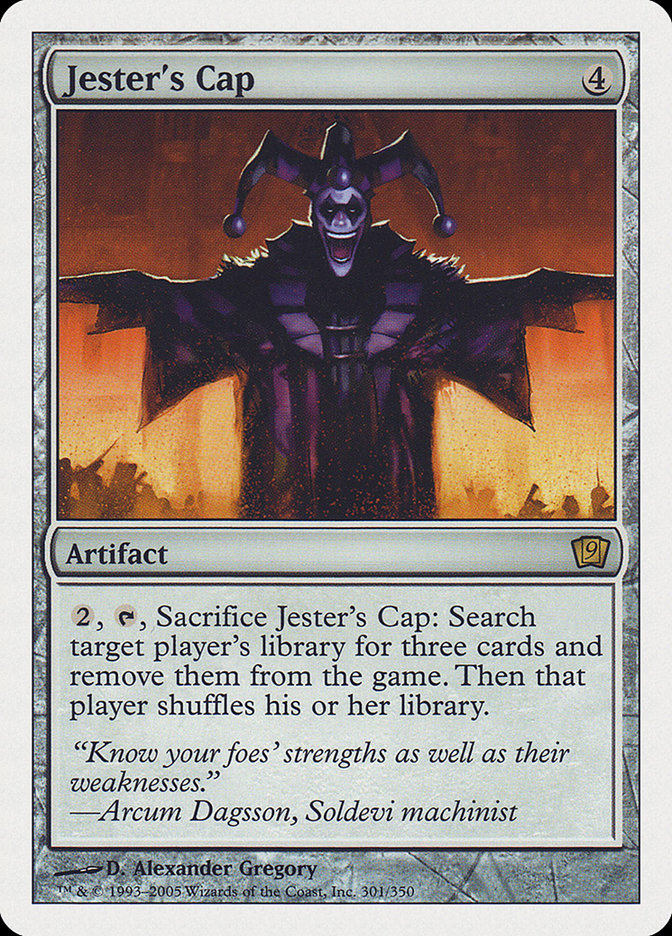 Jester's Cap (9th Edition) [Oversize Cards] | Game Master's Emporium (The New GME)