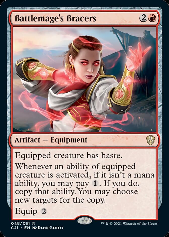 Battlemage's Bracers [Commander 2021] | Game Master's Emporium (The New GME)