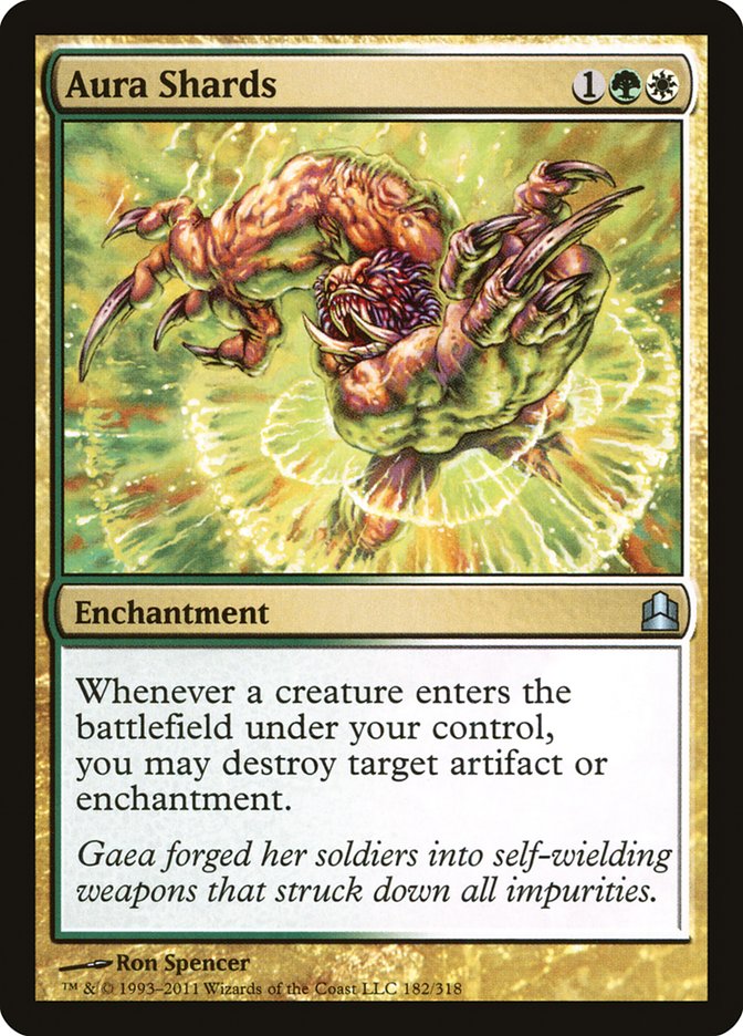 Aura Shards [Commander 2011] | Game Master's Emporium (The New GME)