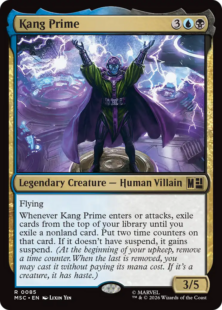 Kang Prime (Surge Foil) [Marvel Super Heroes Commander] | Game Master's Emporium (The New GME)