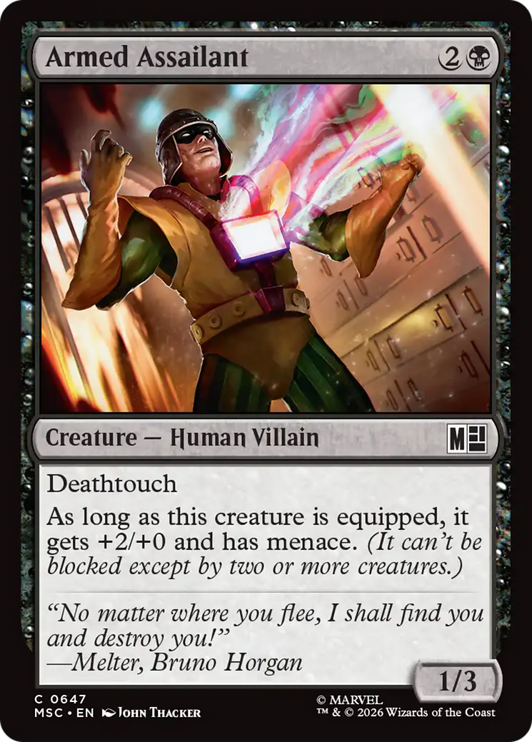 Armed Assailant [Marvel Super Heroes Commander] | Game Master's Emporium (The New GME)