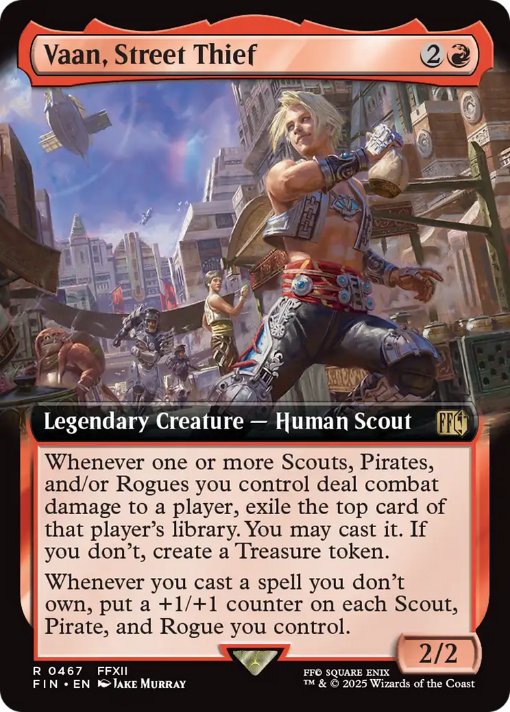 Vaan, Street Thief (Extended Art) [FINAL FANTASY] | Game Master's Emporium (The New GME)