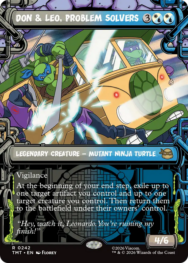 Don & Leo, Problem Solvers (Showcase) [Teenage Mutant Ninja Turtles] | Game Master's Emporium (The New GME)