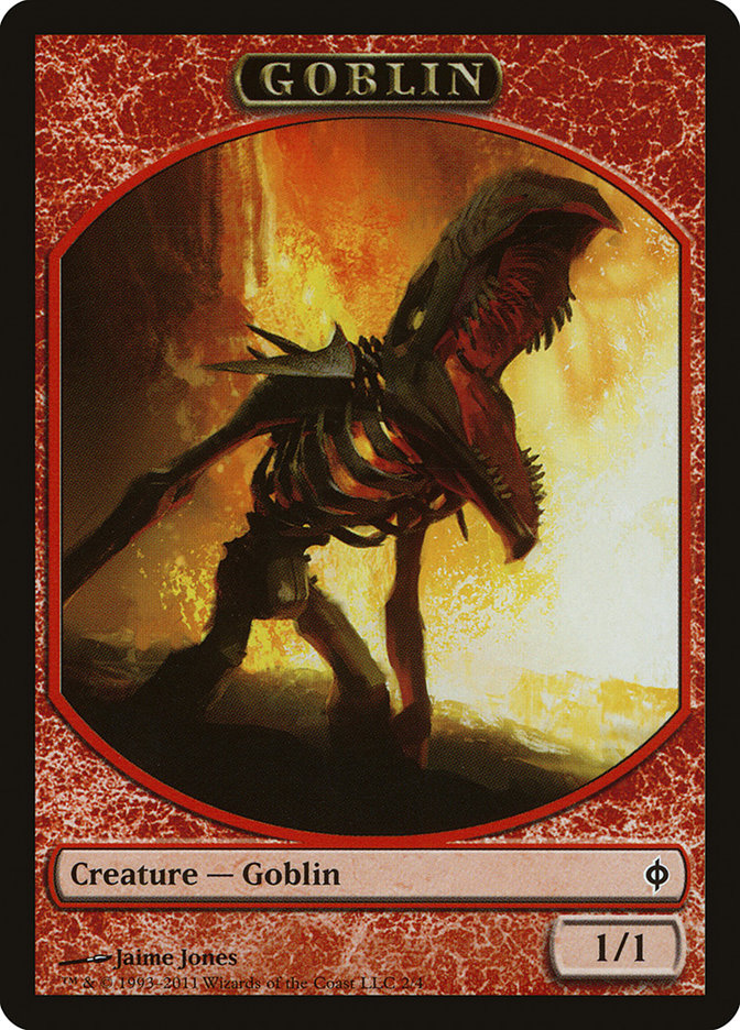 Goblin Token [New Phyrexia Tokens] | Game Master's Emporium (The New GME)
