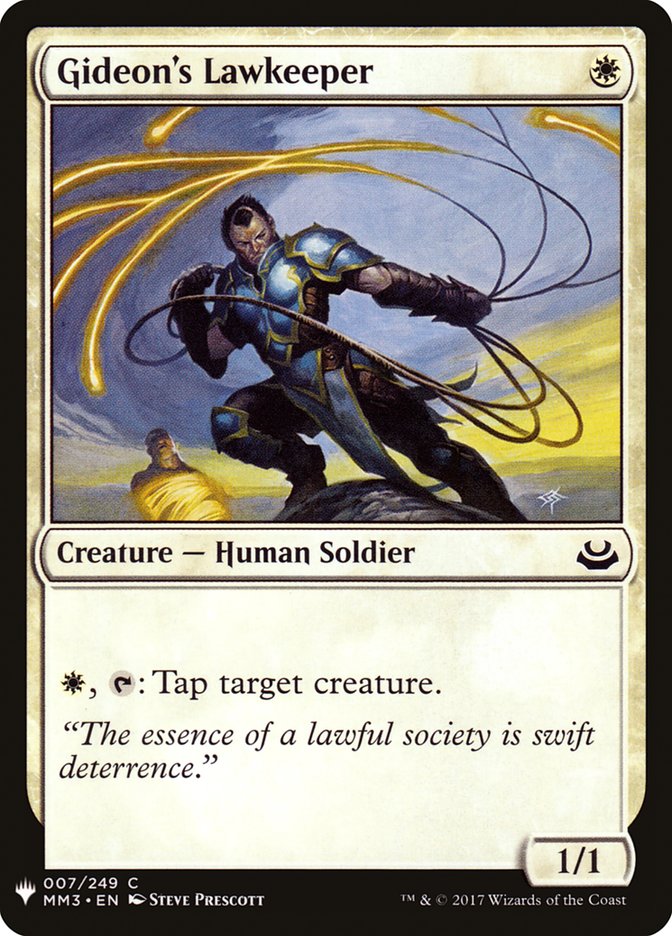 Gideon's Lawkeeper [Mystery Booster] | Game Master's Emporium (The New GME)