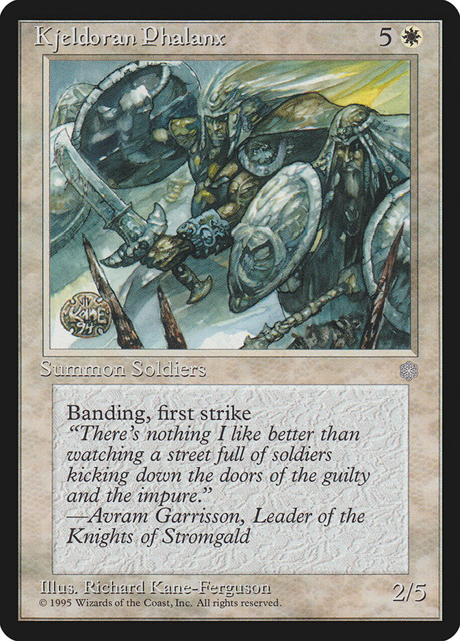 Kjeldoran Phalanx [Ice Age] | Game Master's Emporium (The New GME)