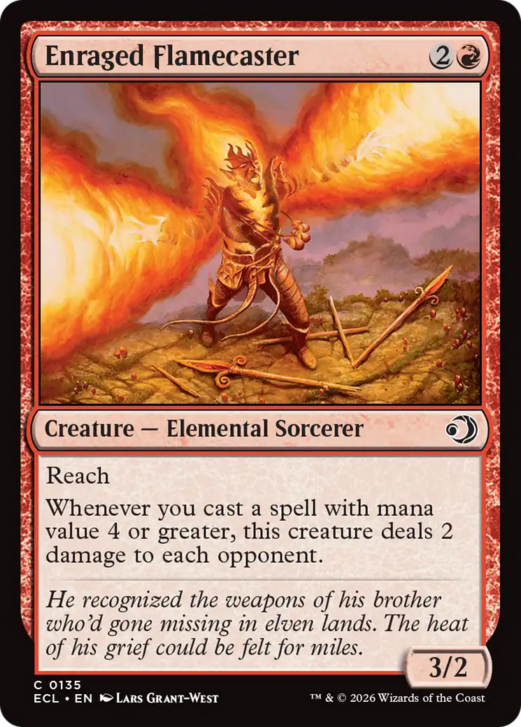 Enraged Flamecaster [Lorwyn Eclipsed] | Game Master's Emporium (The New GME)