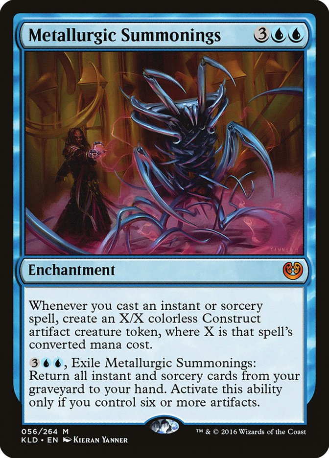 Metallurgic Summonings [Kaladesh] | Game Master's Emporium (The New GME)