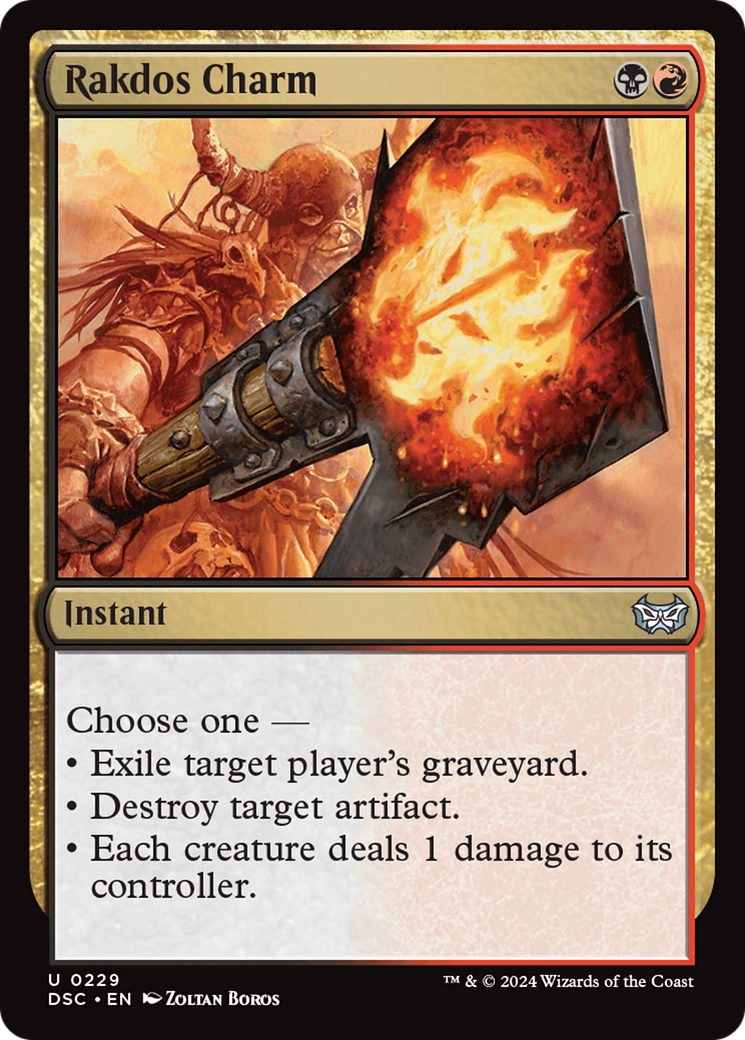 Rakdos Charm [Duskmourn: House of Horror Commander] | Game Master's Emporium (The New GME)