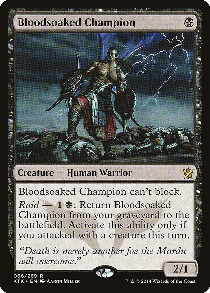 Bloodsoaked Champion [Khans of Tarkir] | Game Master's Emporium (The New GME)