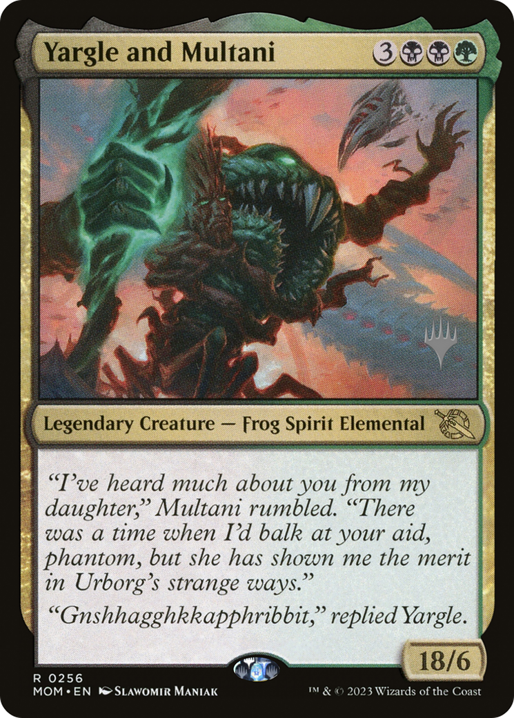 Yargle and Multani (Promo Pack) [March of the Machine Promos] | Game Master's Emporium (The New GME)