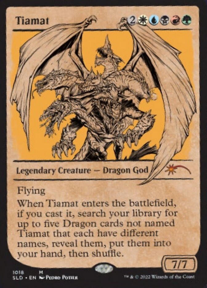 Tiamat (Showcase) [Secret Lair Drop Series] | Game Master's Emporium (The New GME)