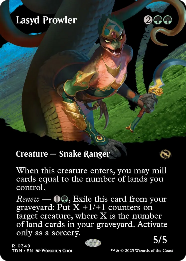 Lasyd Prowler (Borderless) [Tarkir: Dragonstorm] | Game Master's Emporium (The New GME)