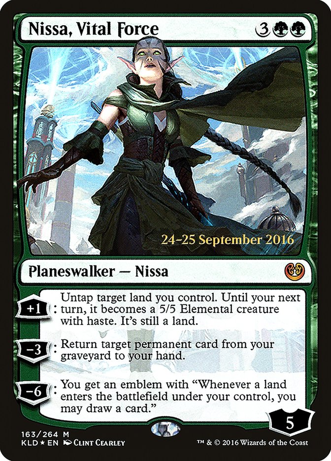 Nissa, Vital Force [Kaladesh Prerelease Promos] | Game Master's Emporium (The New GME)