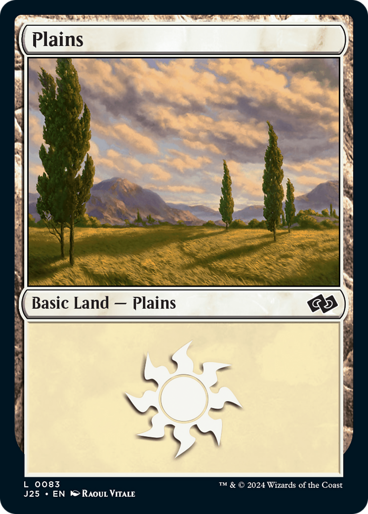 Plains (83) [Foundations Jumpstart] | Game Master's Emporium (The New GME)