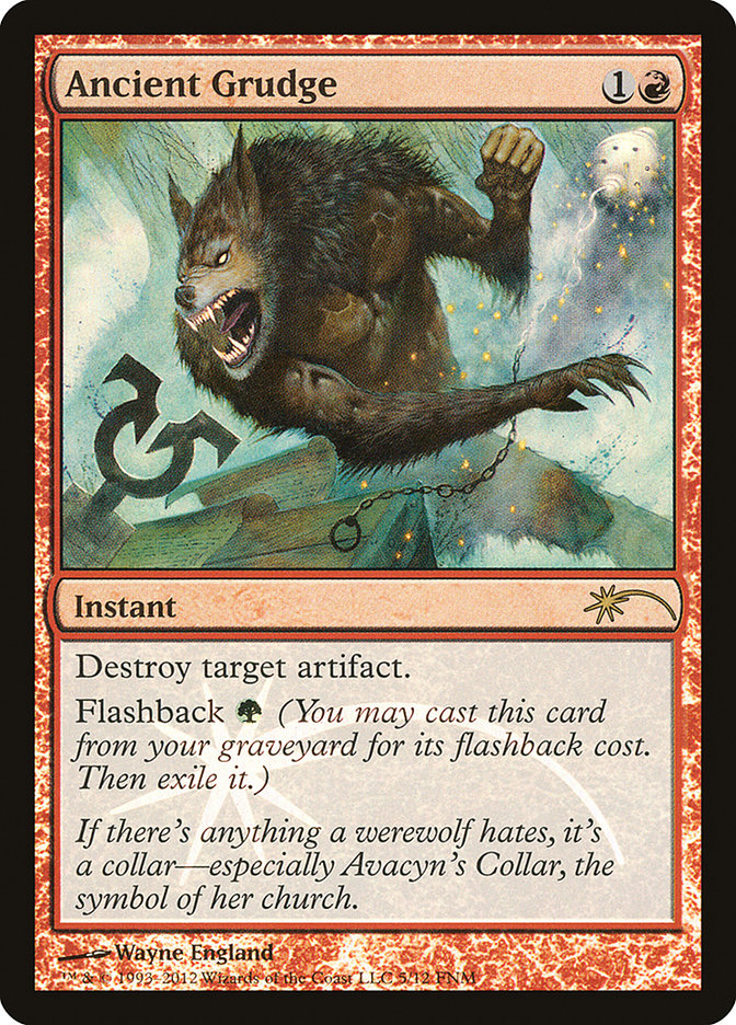 Ancient Grudge [Friday Night Magic 2012] | Game Master's Emporium (The New GME)