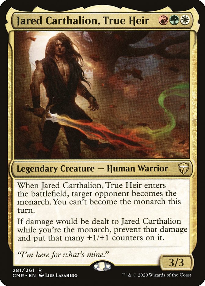 Jared Carthalion, True Heir [Commander Legends] | Game Master's Emporium (The New GME)