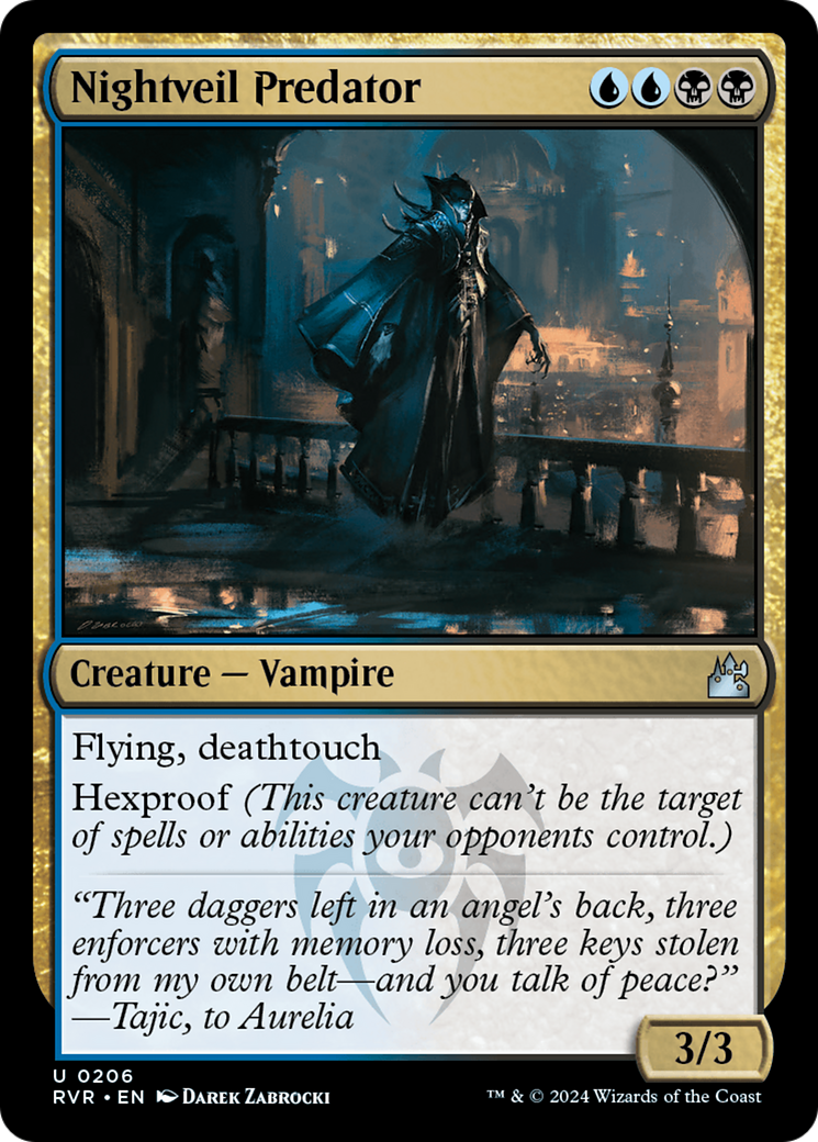 Nightveil Predator [Ravnica Remastered] | Game Master's Emporium (The New GME)