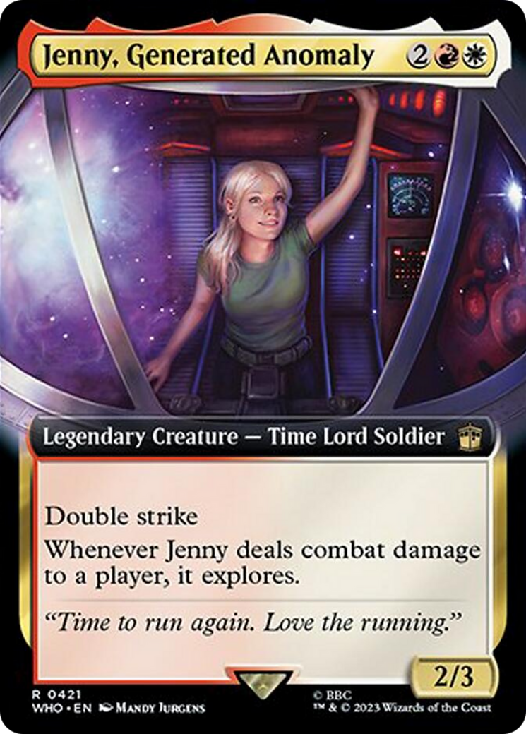 Jenny, Generated Anomaly (Extended Art) [Doctor Who] | Game Master's Emporium (The New GME)