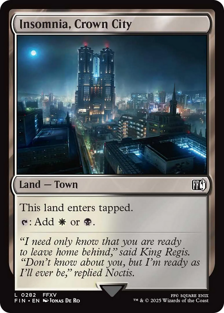 Insomnia, Crown City [FINAL FANTASY] | Game Master's Emporium (The New GME)