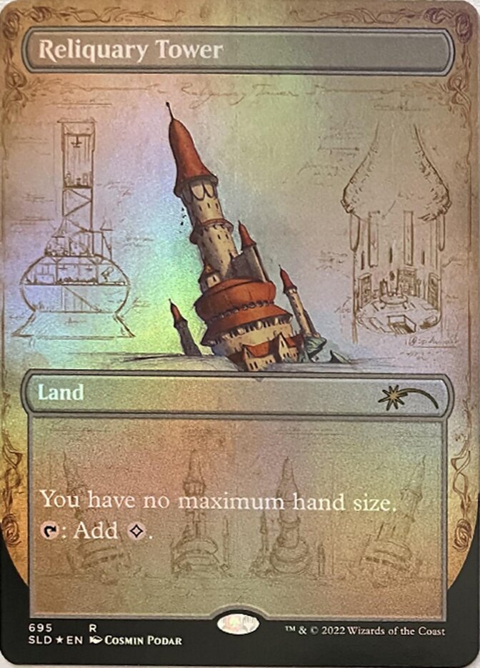 Reliquary Tower (Blueprint) [Secret Lair Drop Promos] | Game Master's Emporium (The New GME)