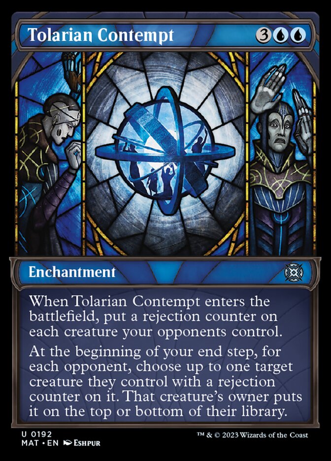 Tolarian Contempt (Showcase Halo Foil) [March of the Machine: The Aftermath] | Game Master's Emporium (The New GME)