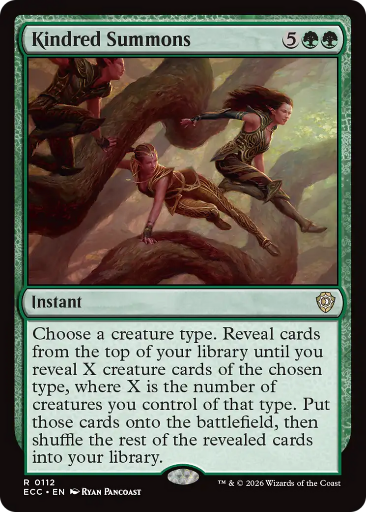 Kindred Summons [Lorwyn Eclipsed Commander] | Game Master's Emporium (The New GME)