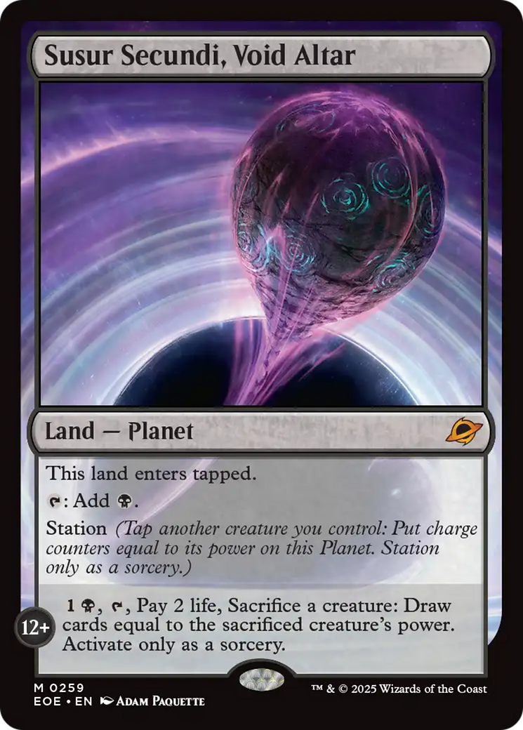 Susur Secundi, Void Altar [Edge of Eternities] | Game Master's Emporium (The New GME)