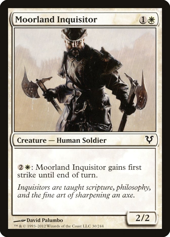 Moorland Inquisitor [Avacyn Restored] | Game Master's Emporium (The New GME)