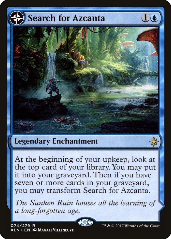 Search for Azcanta // Azcanta, the Sunken Ruin [Ixalan] | Game Master's Emporium (The New GME)