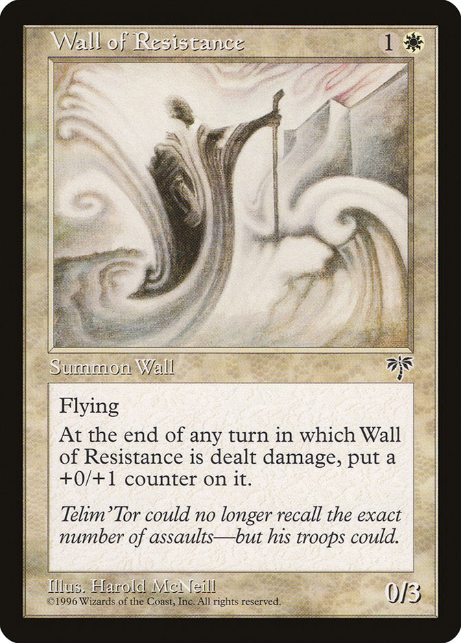 Wall of Resistance [Mirage] | Game Master's Emporium (The New GME)