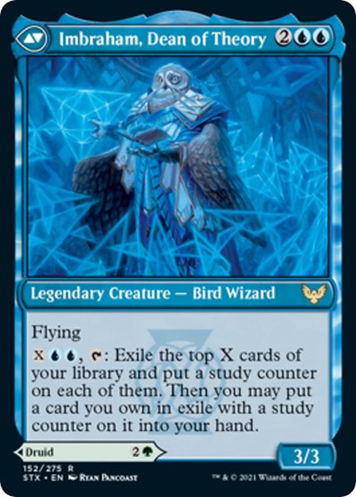Kianne, Dean of Substance // Imbraham, Dean of Theory [Strixhaven: School of Mages Prerelease Promos] | Game Master's Emporium (The New GME)
